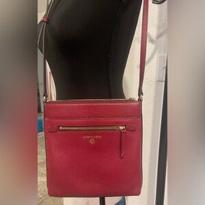 Michael Kors Cherry Red Crossbody Bag
